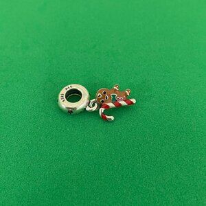 Pandora Gingerbread Man Dangle Charm